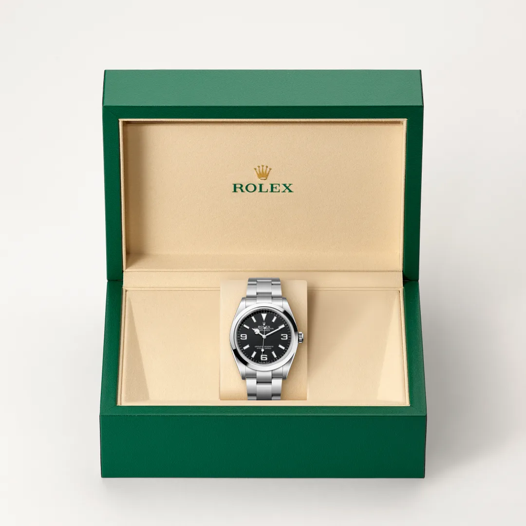 Rolex Explorer, M124270-0001 presentation box