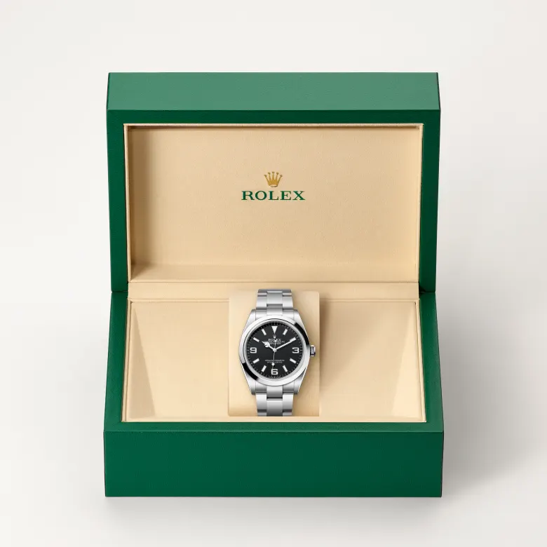 Rolex Explorer, M124270-0001 presentation box
