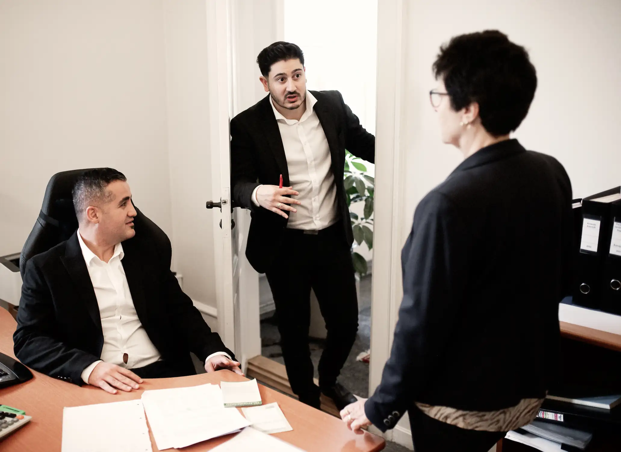 Rådgivningsmøde på kontor – hjælp til skattekort og registrering ved tilflytning til Danmark.