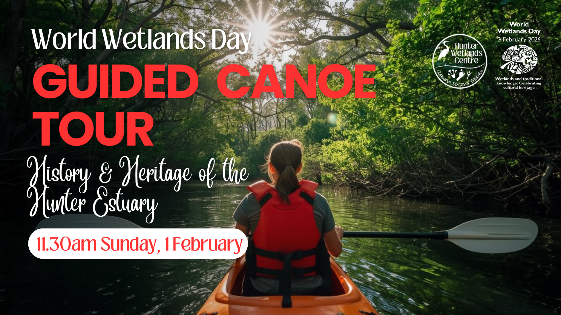 World Wetlands Day Canoe Tour