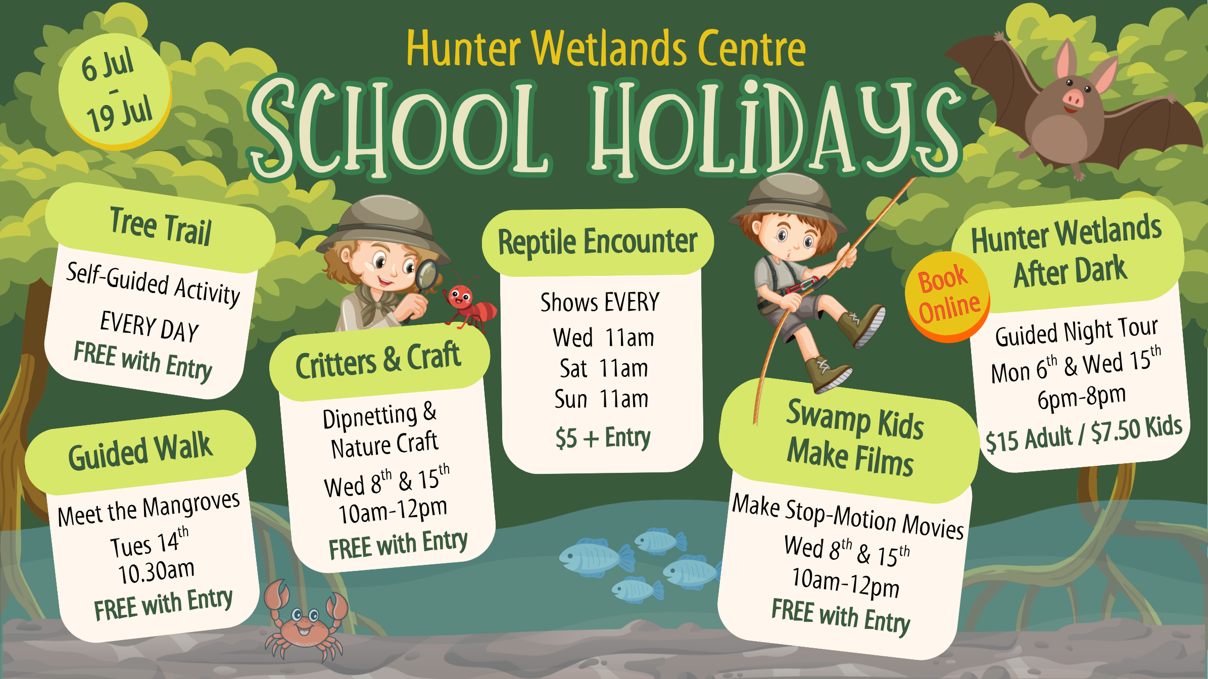 July School Holidays 