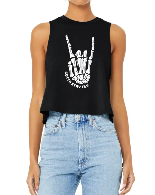 Studio Owner Pack - Gotta Stay Fly Crop Muscle Tank