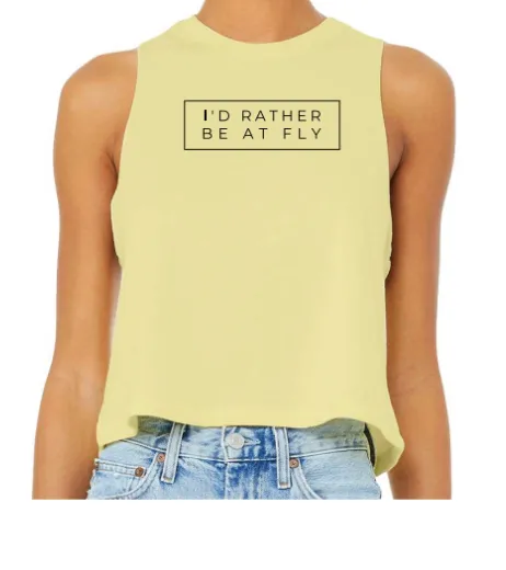 Studio Owner Pack - Rather Fly Crop Tank
