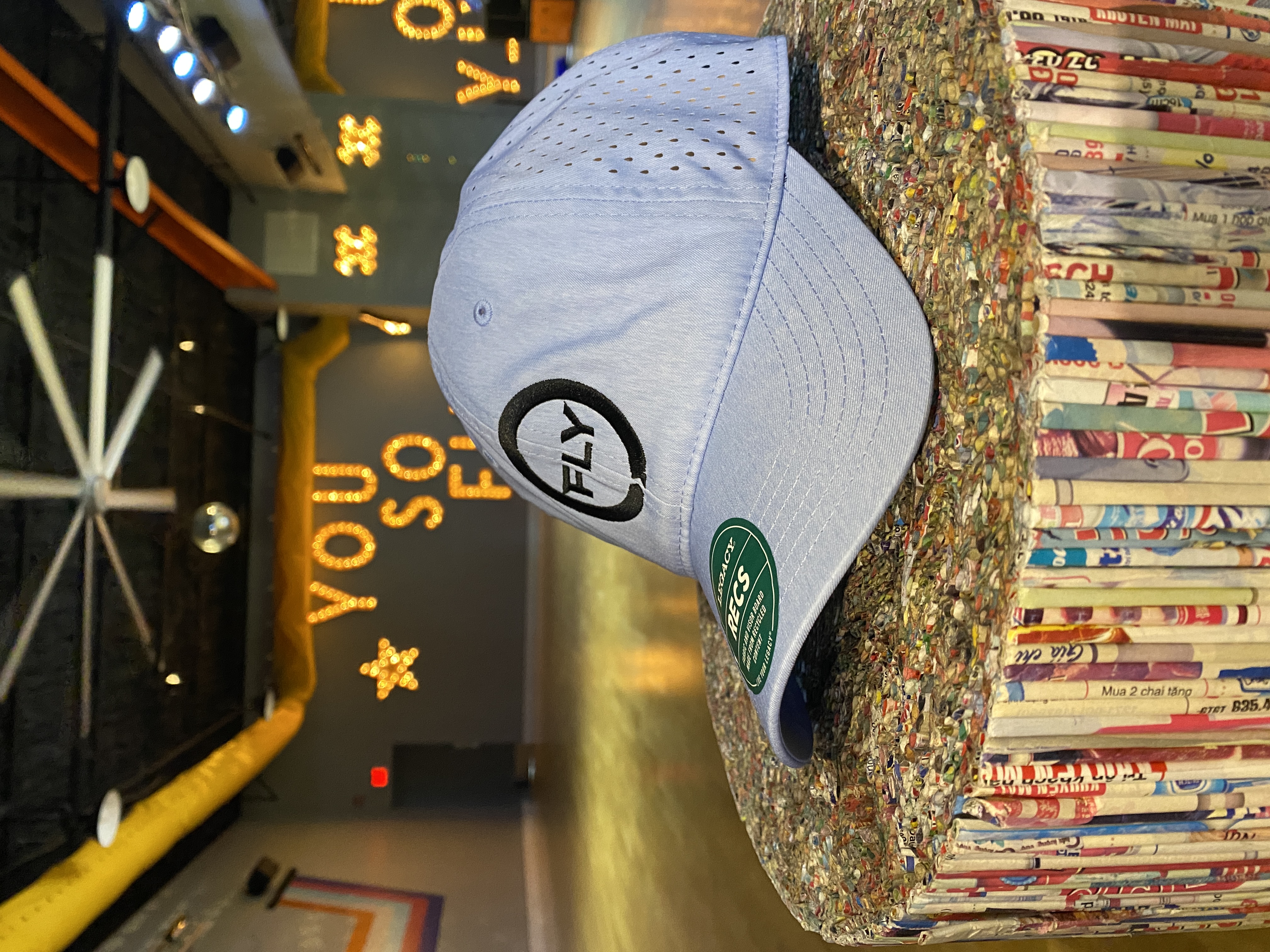 Legacy Fly Sport Mesh Adjustable Eco Blue Hat