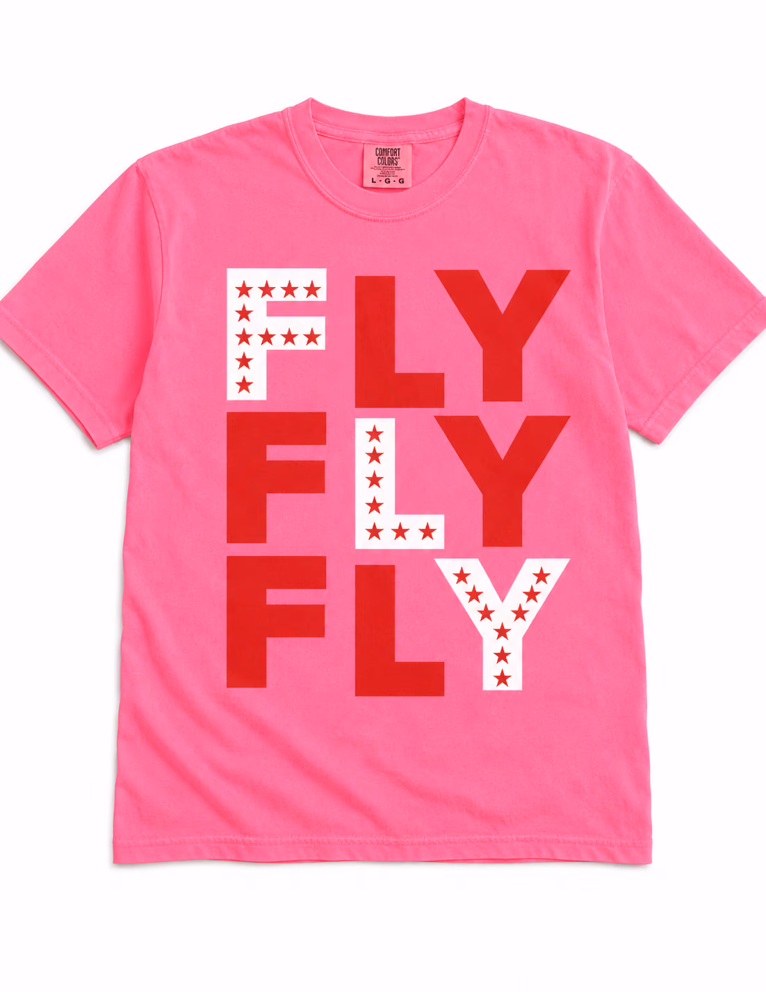 Comfort Colors Tri Fly With Stars