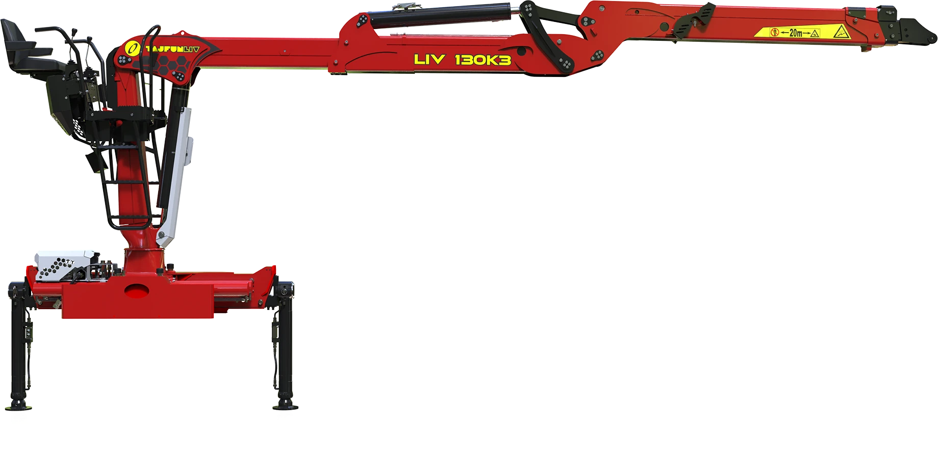 Loading crane Tajfun LIV 130K3.