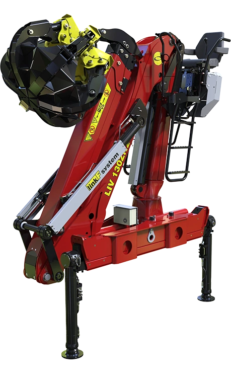 Hydraulic recycling crane LIV 130ZK3.