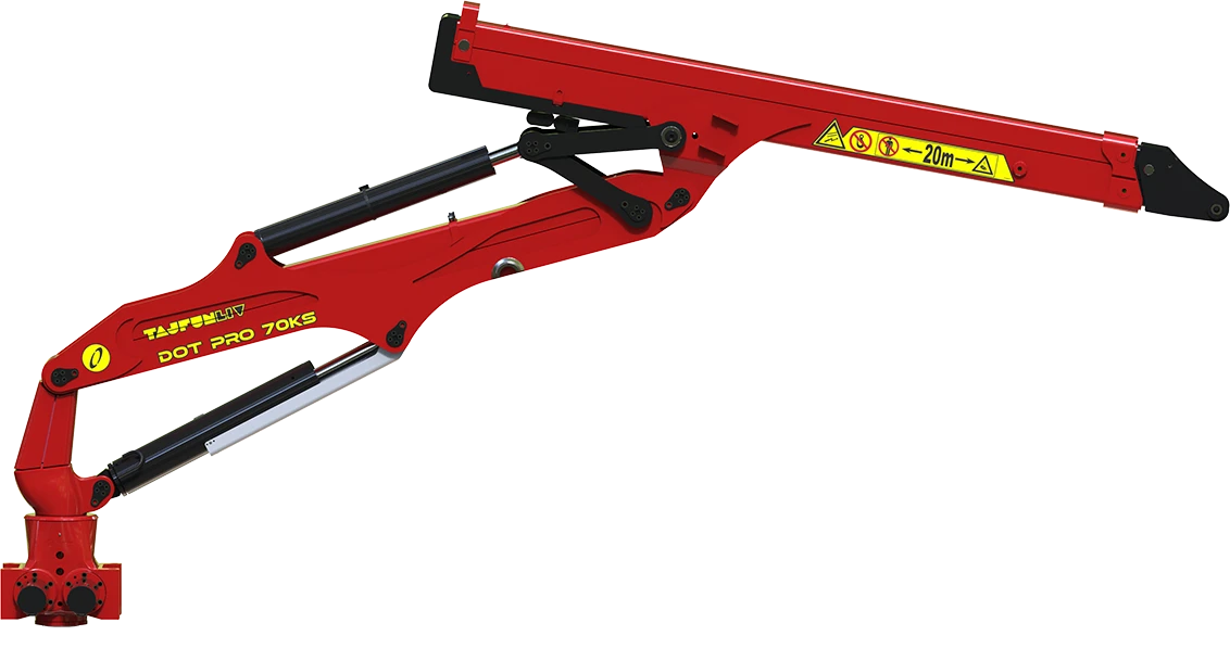Off-road DOT PRO 70KS crane.