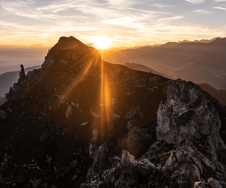 Mountain against sky