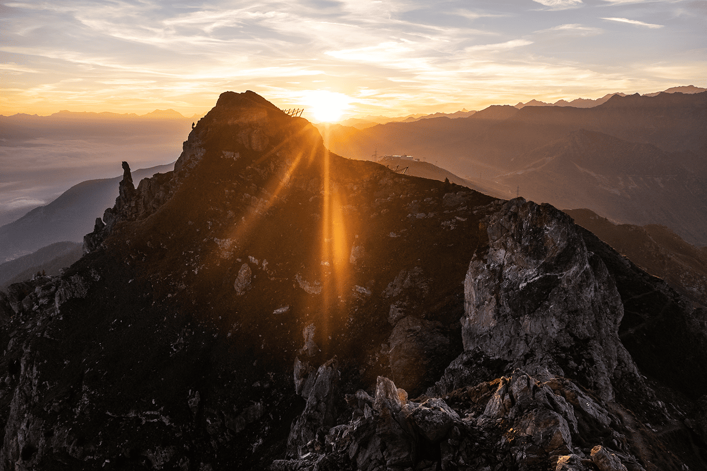 Scenic view mountains
