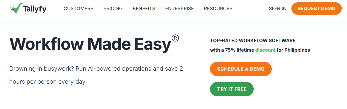  tallyfy website