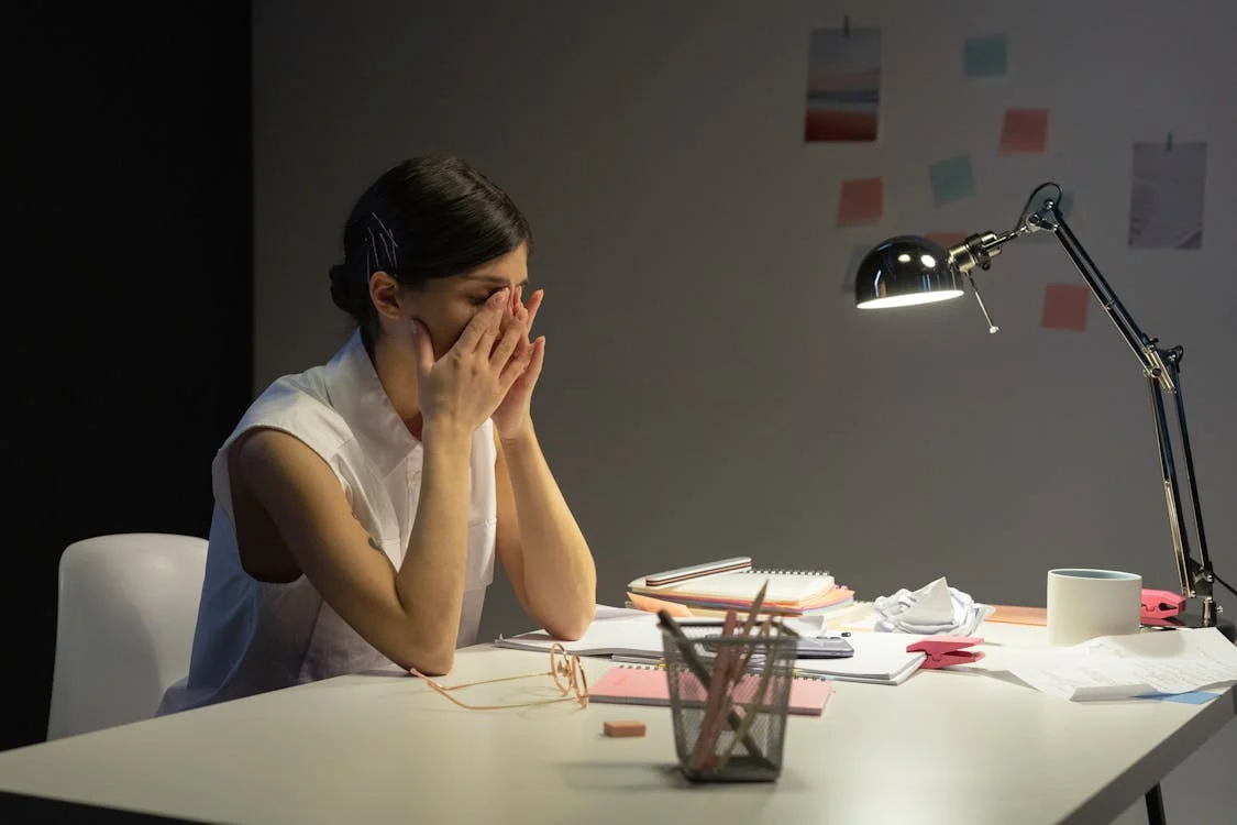 paperwork stress office