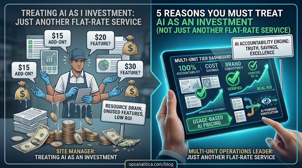 5 Reasons You Must Treat AI as an Investment (Not Just Another Flat-Rate Service)