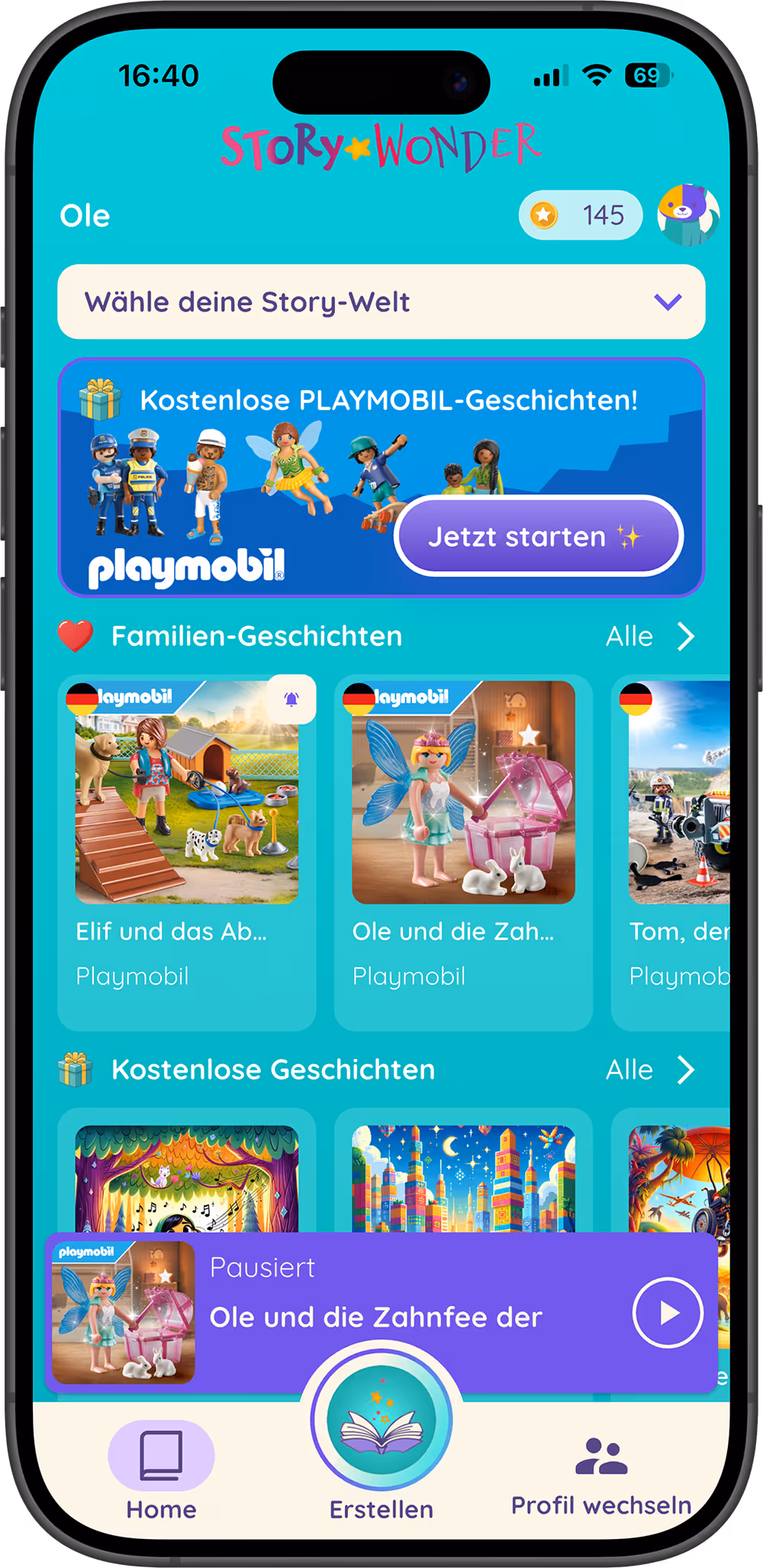 PLAMOBIL bei StoryWonder