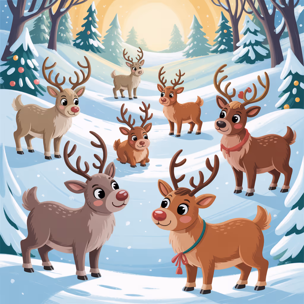 Der Nordpol der Rentiere