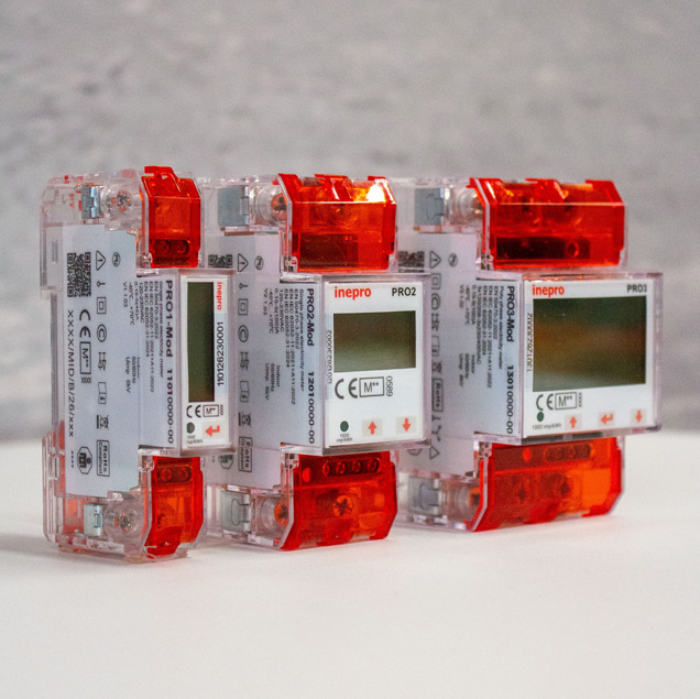 New PRO1, PRO2 and PRO3 energy meters