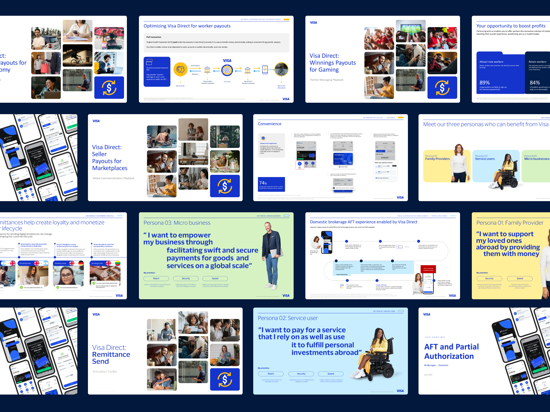 Open book spread on a yellow surface with a section titled 'Unlocking productivity, time and cost savings with AI' on the left page and 'AI-augmented knowledge creates competitive edge' with charts and a quote on the right page.