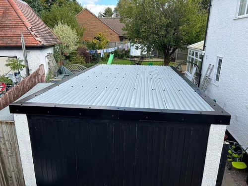 New garage roof