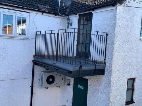 New balcony for property