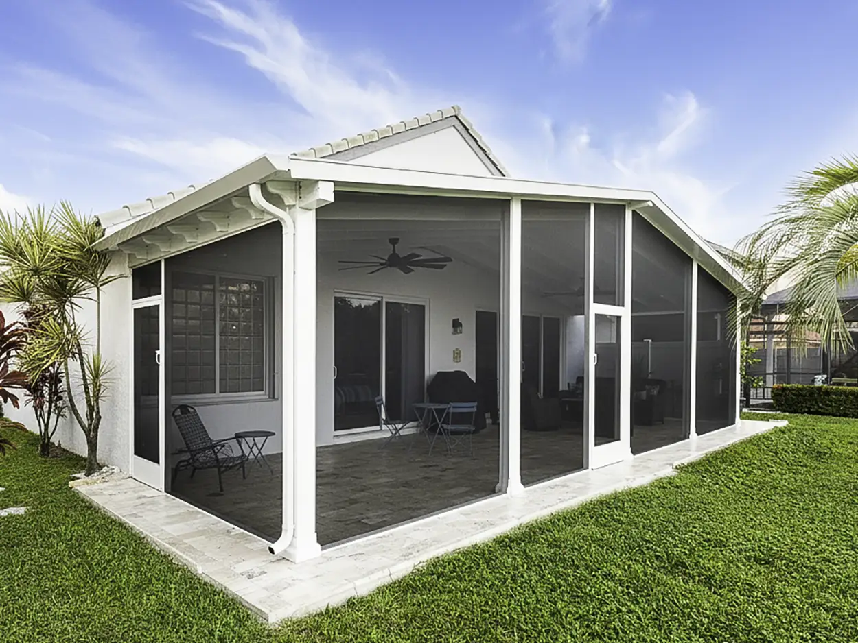 patio screen enclosure installation Pinecrest FL
