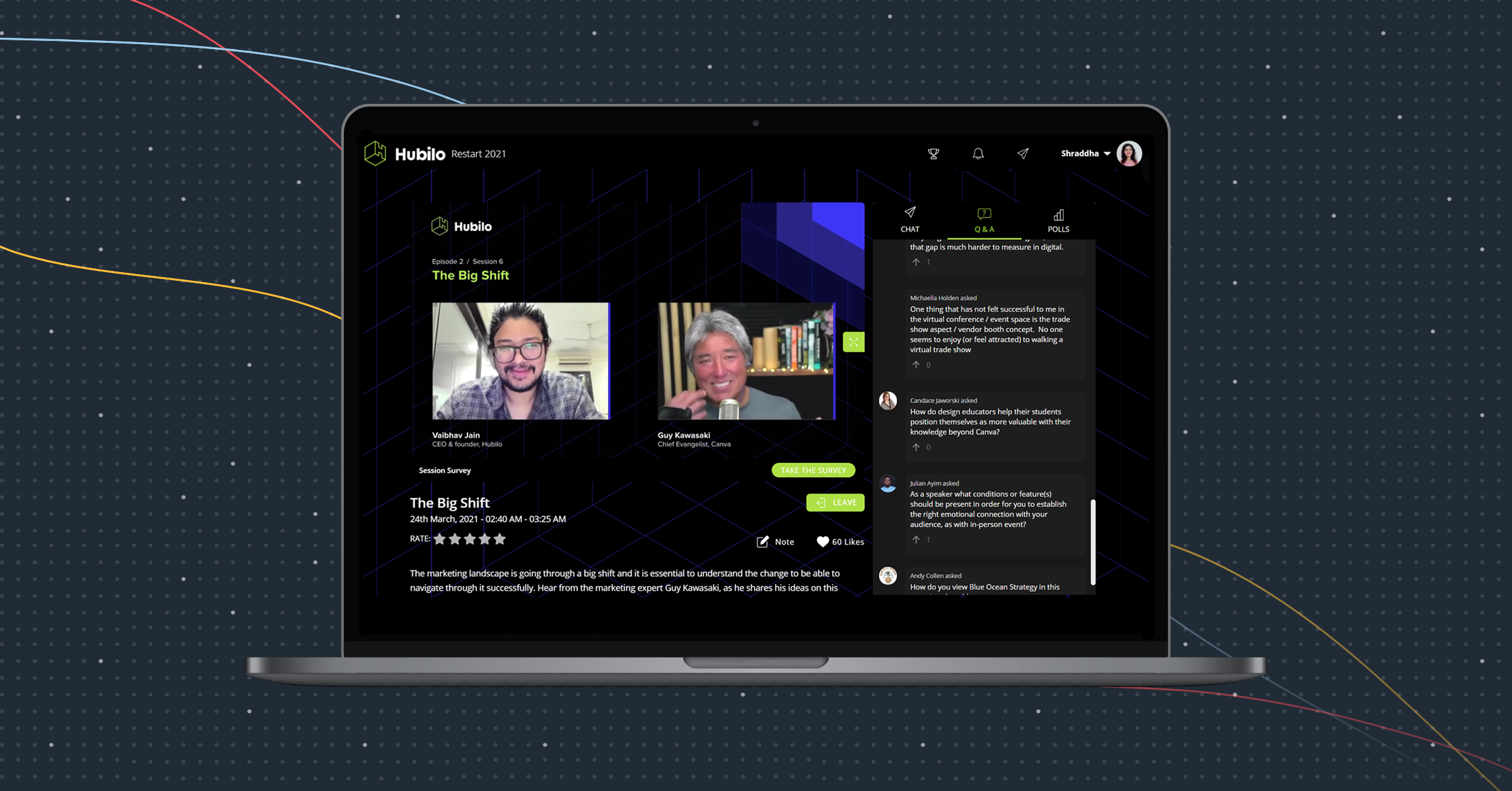 Hubilo's Restart 2021 with Guy Kawasaki