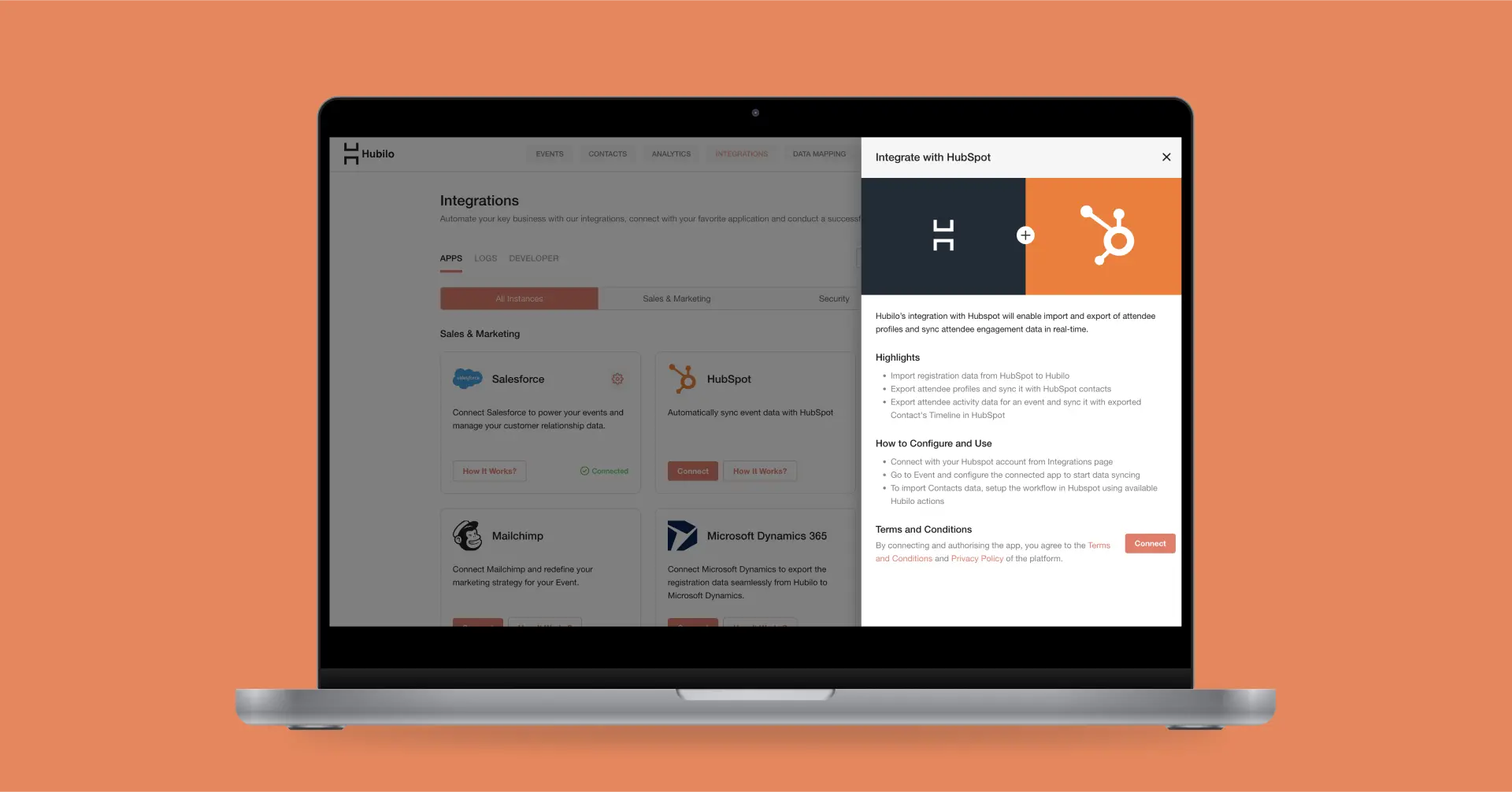 Enhanced Hubilo + HubSpot integration