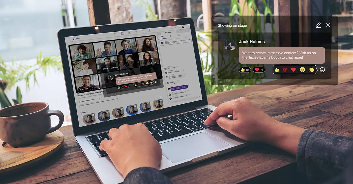 webinar interactive features