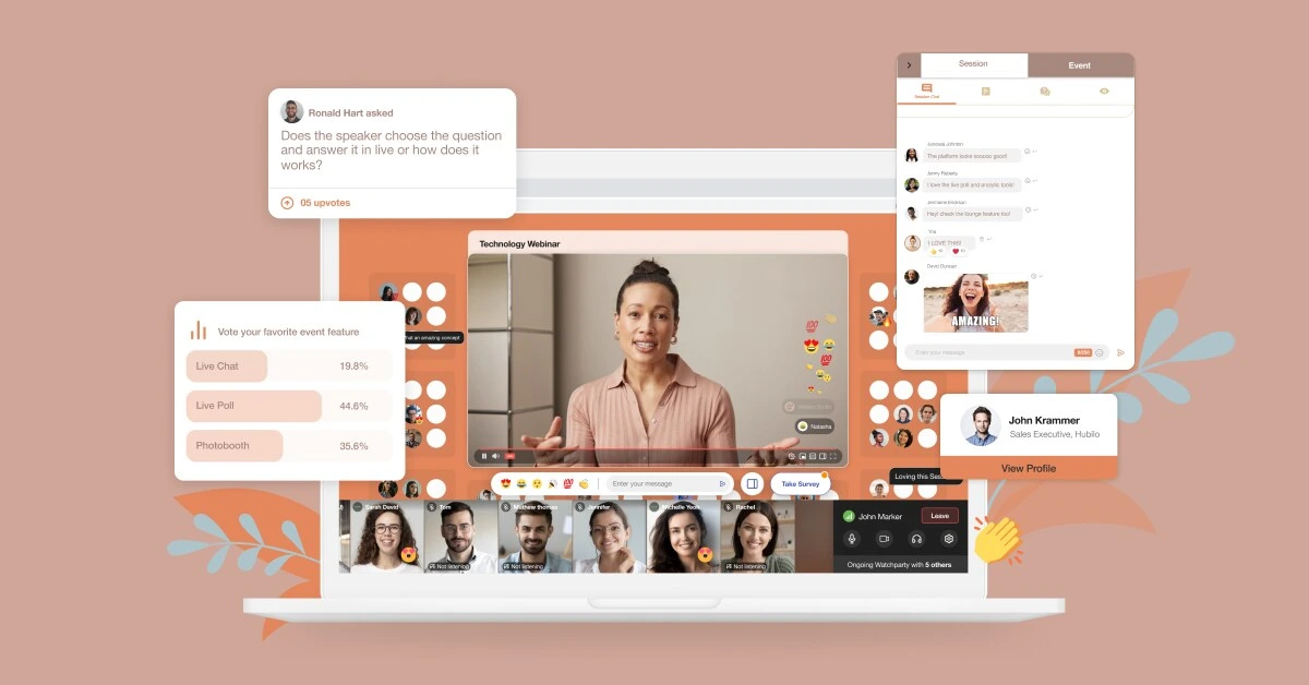 Hubilo webinar platform