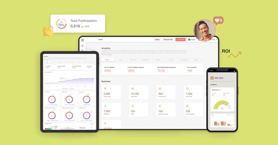 Maximize webinar engagement and ROI with Hubilo