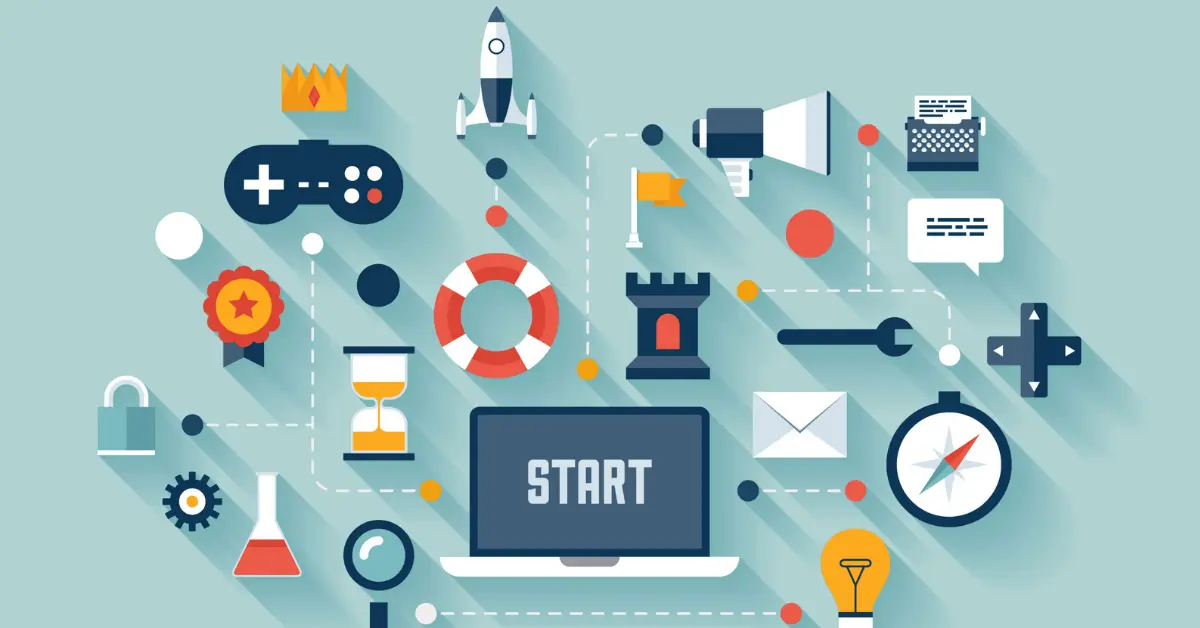 Gamification on a webinar platform