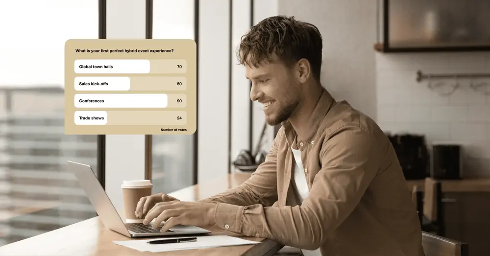 Create a webinar poll