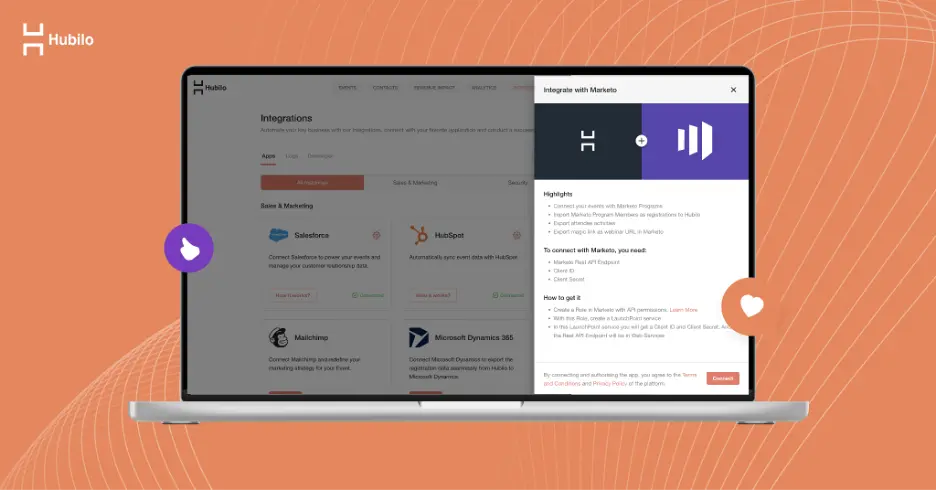 Hubilo and Marketo integration