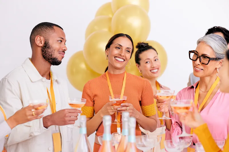 Event marketers hosting celebrating