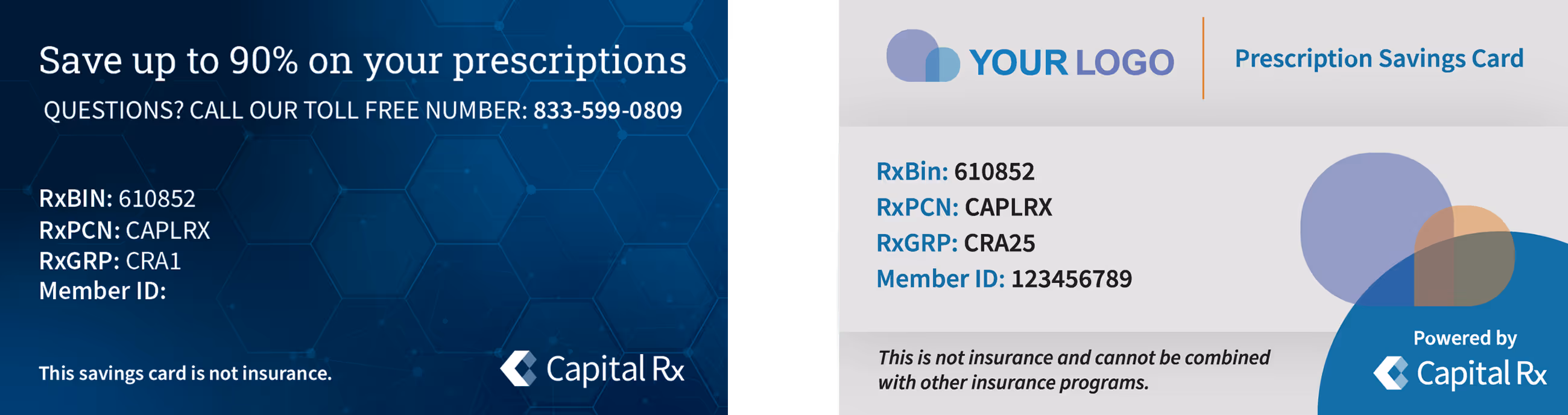 Capital RX Prescription Savings Card