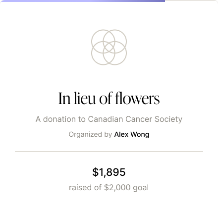 donation example