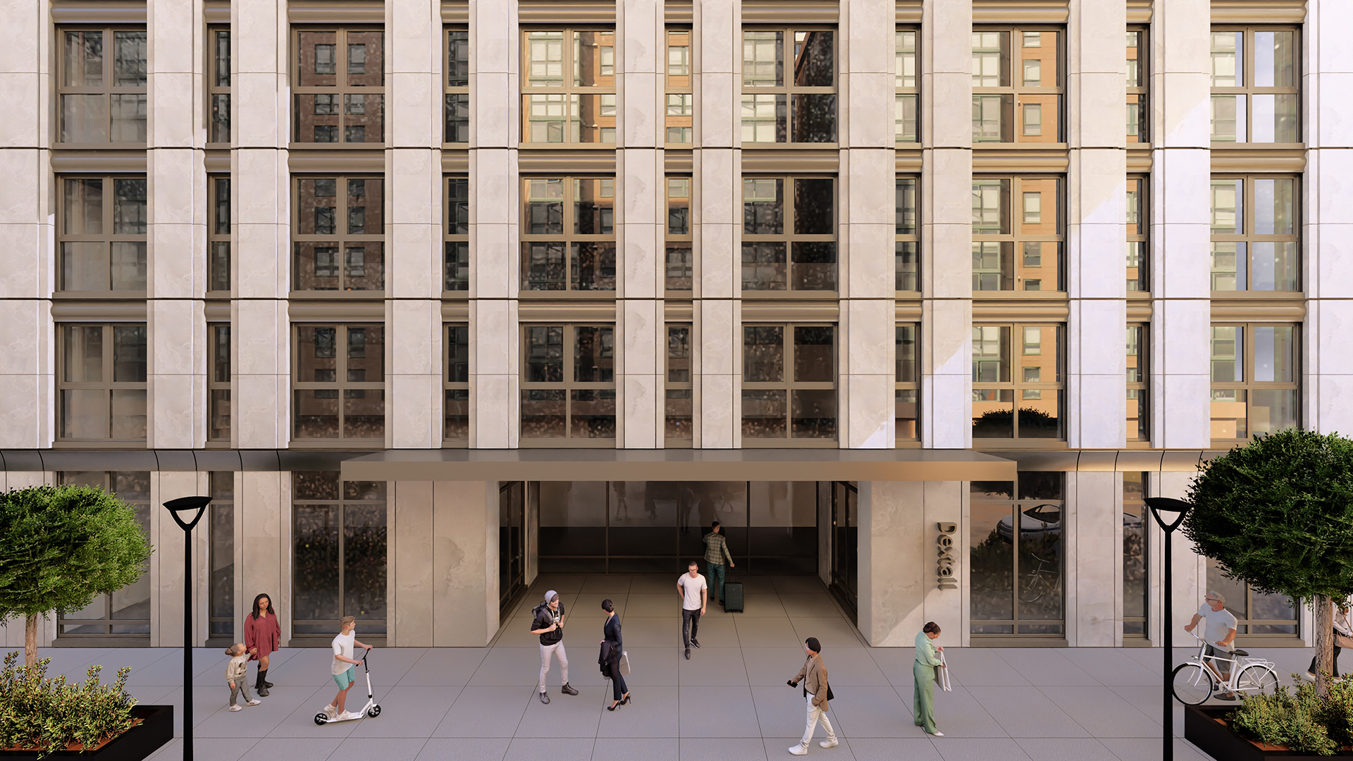 Unitized Curtain Walls for Urban High-Rises