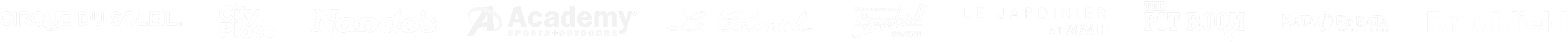 Client Logos strip