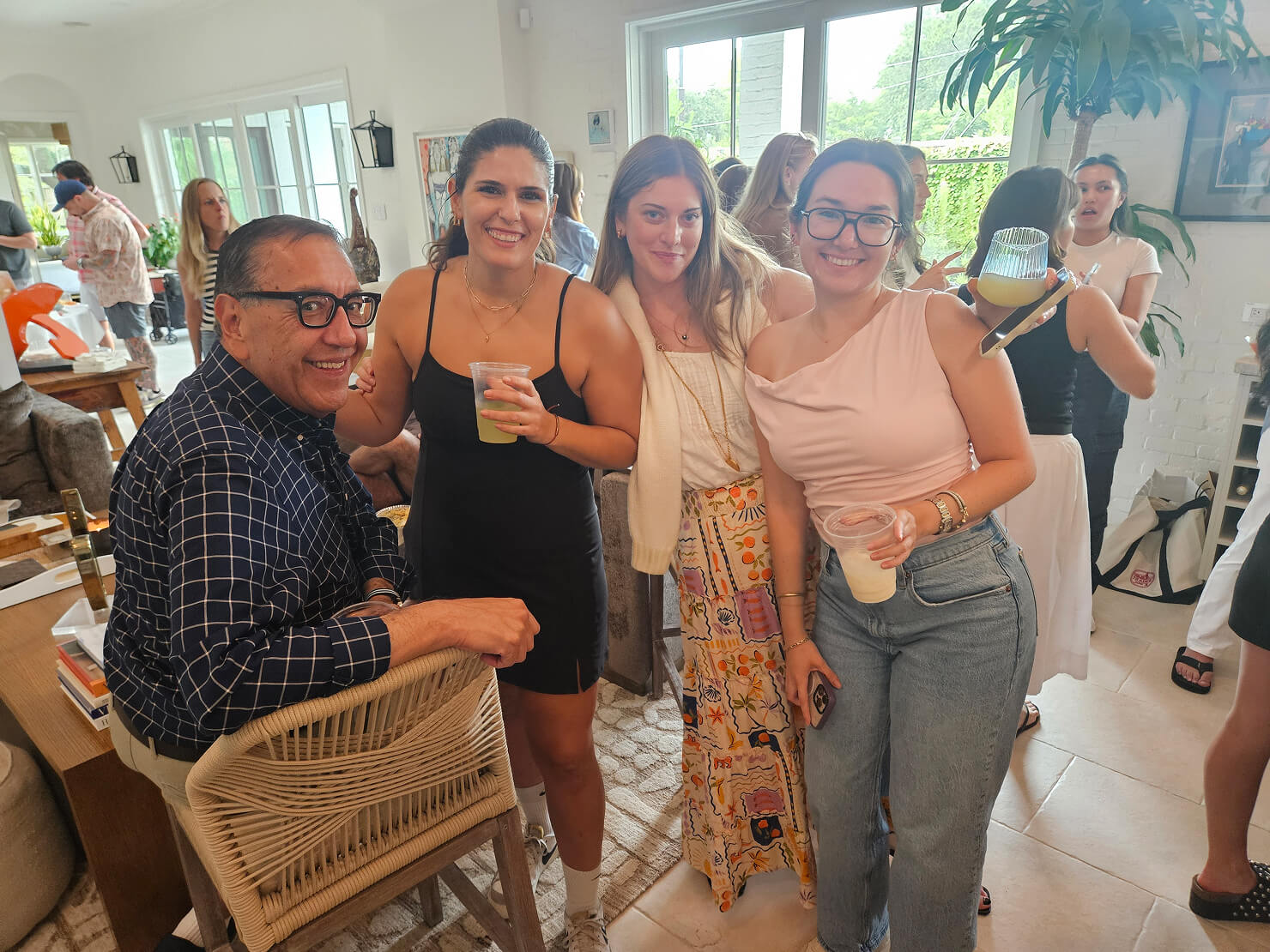 PC Dips n Sips event with employees