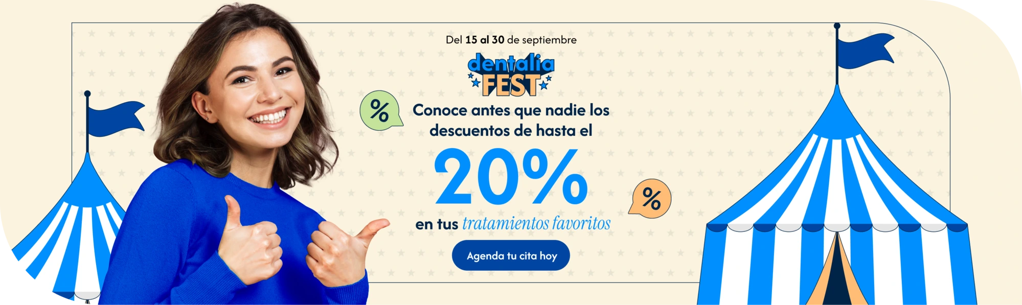 ¡Aprovecha la mejor feria de descuentos en tratamientos dentales Dentalia Fest!