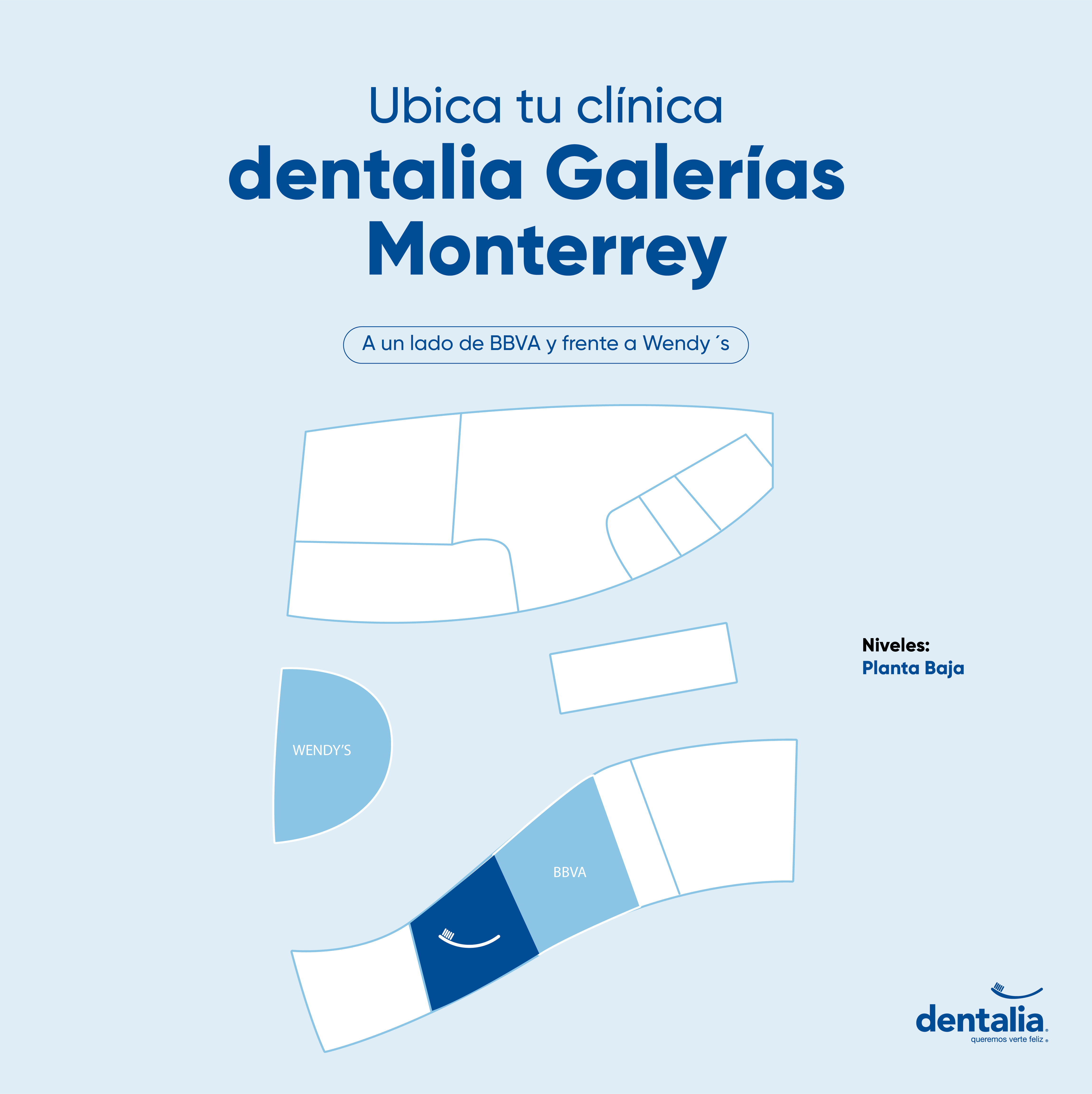 En planta baja, a lado de banco. Acceso por Fleteros.