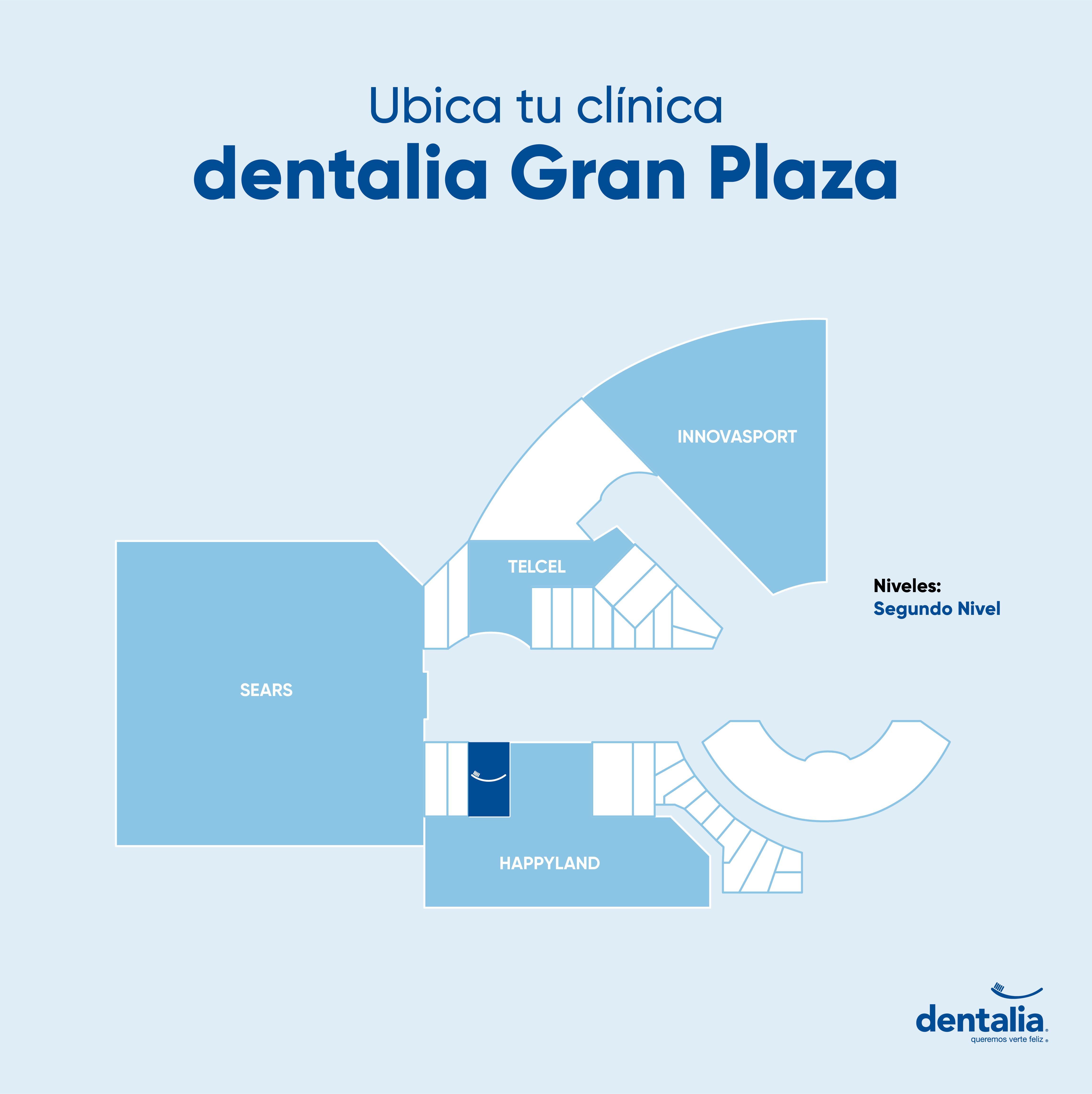 Dentro de la plaza comercial La Gran Plaza, segundo piso, frente a tienda de celulares.