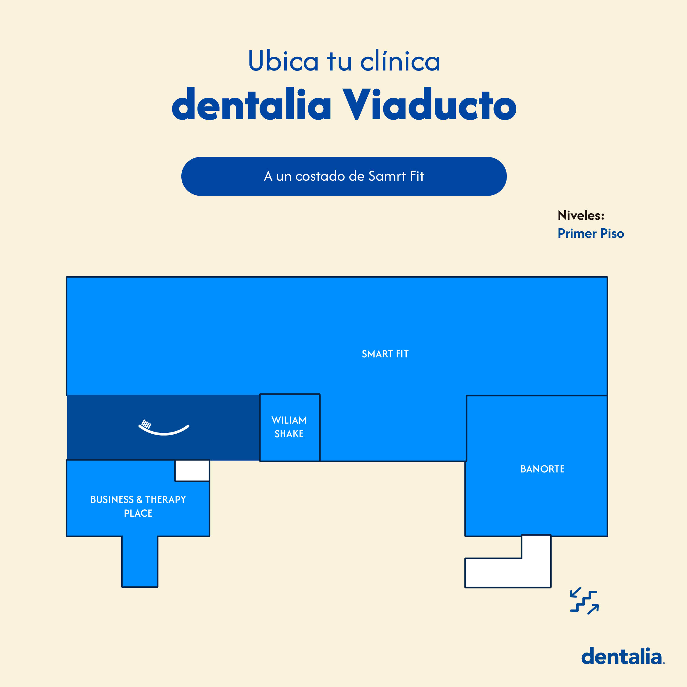 Nivel 1, a lado del gimnasio.