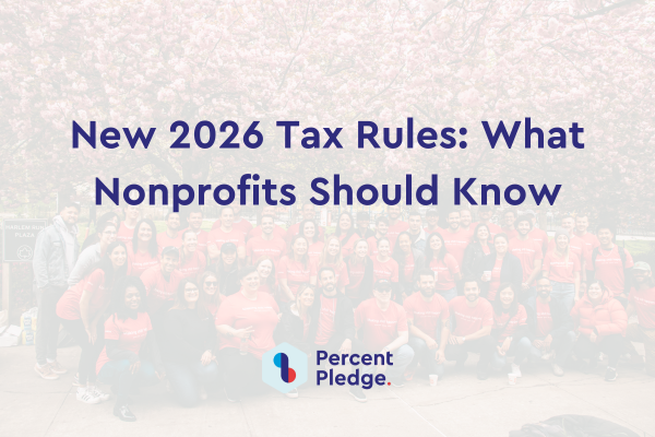 2026 Charitable Giving Tax Rules: What Nonprofits Should Know