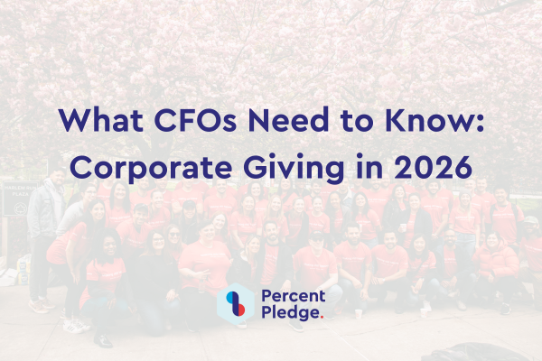 What CFOs Need to Know About Corporate Giving in 2026