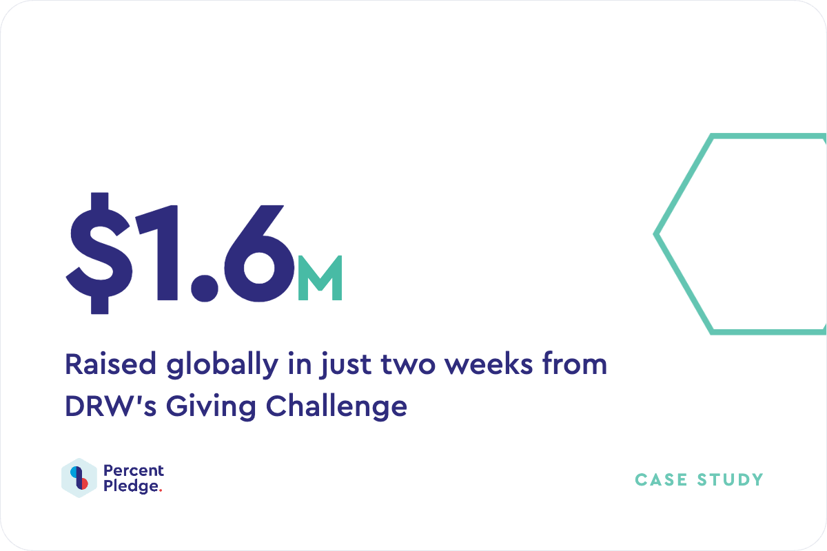 DRW’s Giving Challenge Sets Records: A Model for Workplace Giving