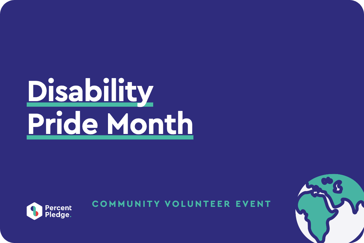 Disability Pride Month Virtual Volunteer Event for Teams