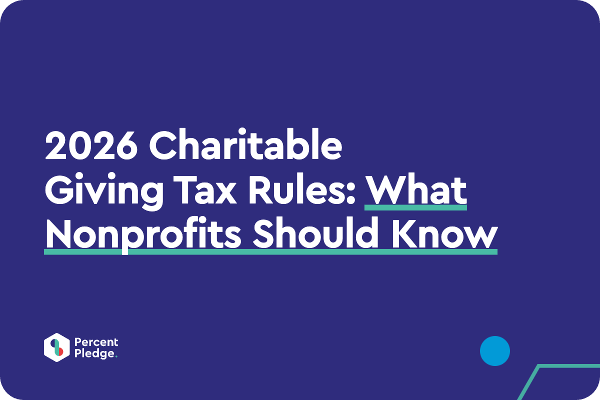 2026 Charitable Giving Tax Rules: What Nonprofits Should Know