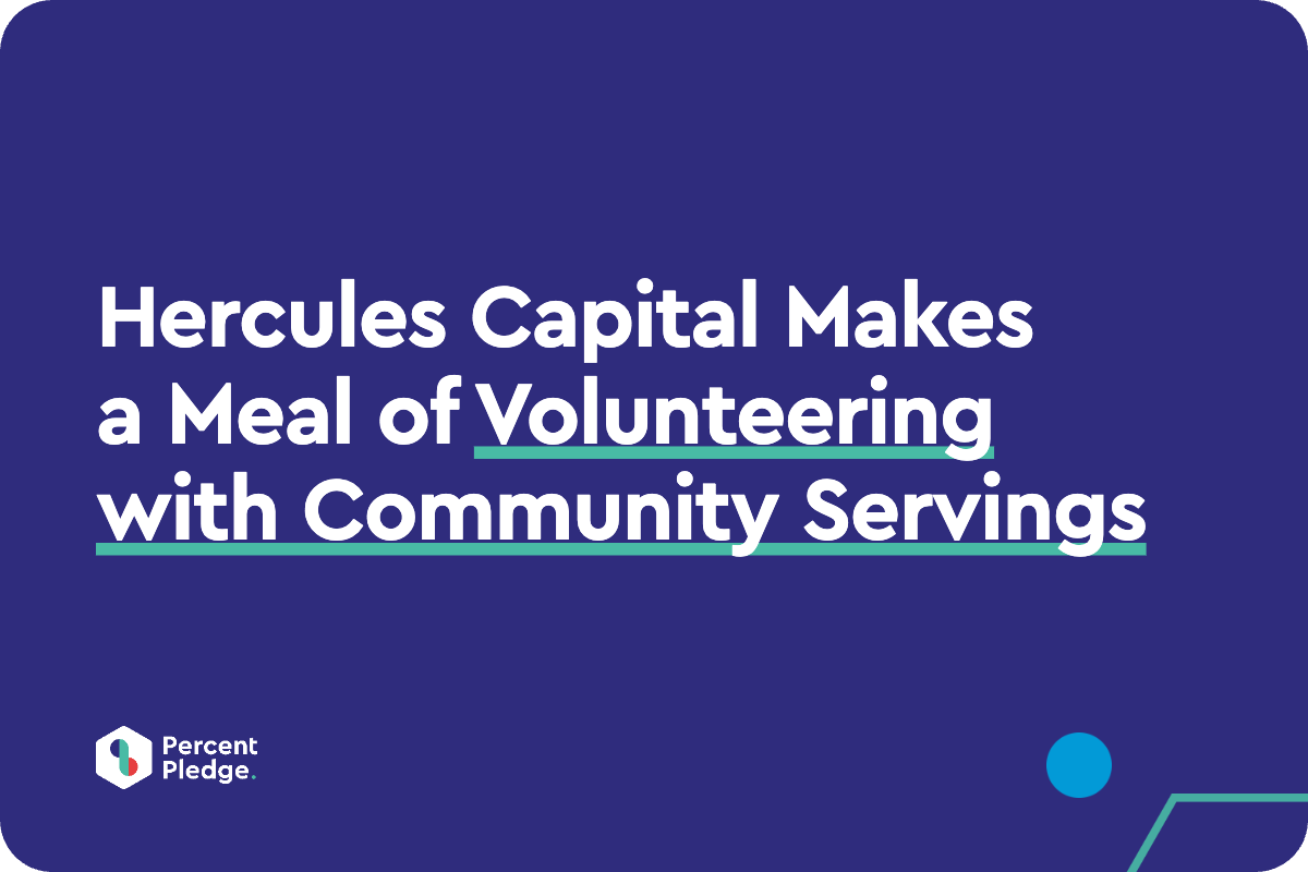 Hercules Capital Makes a Meal of Volunteering with Community Servings