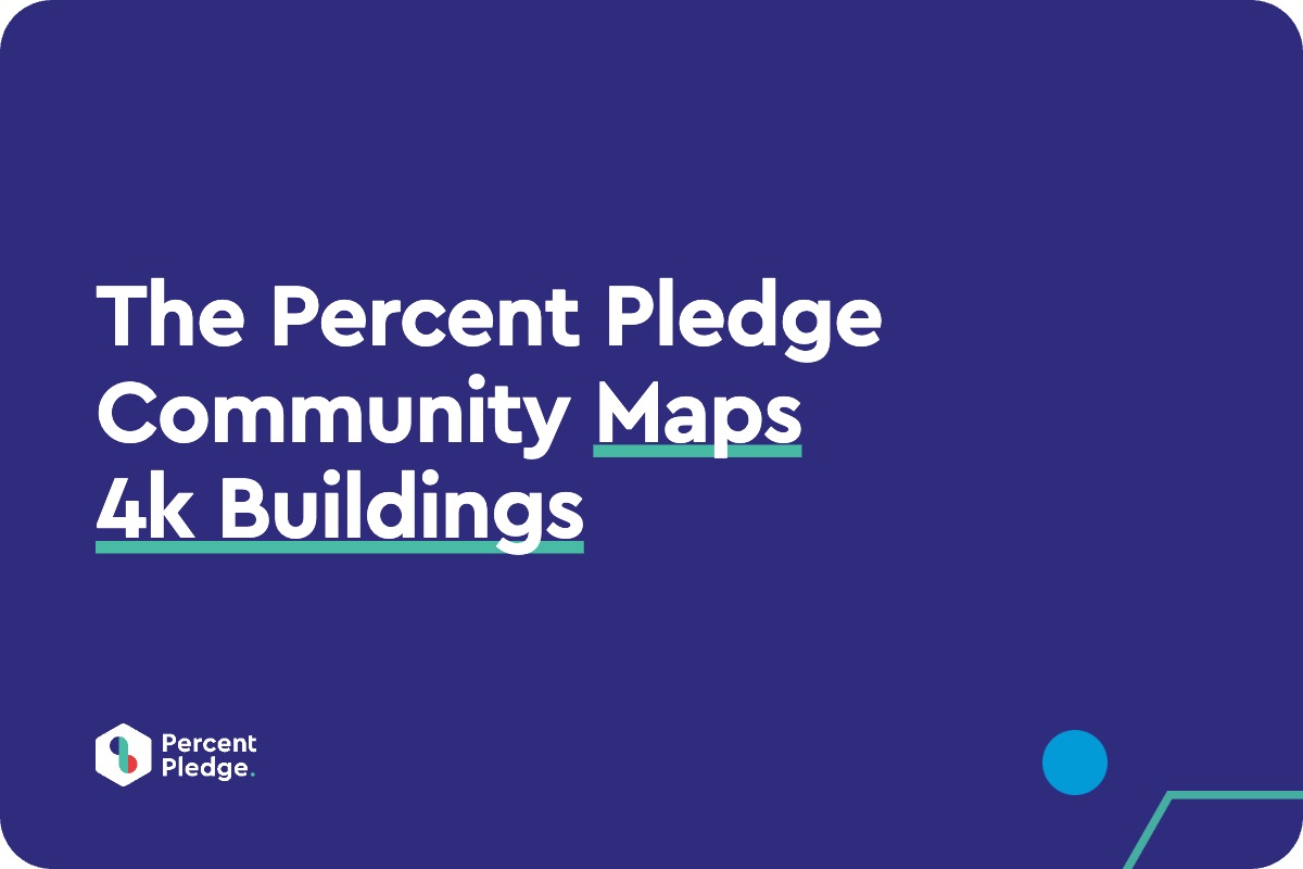 The Percent Pledge Community Maps 4k Buildings