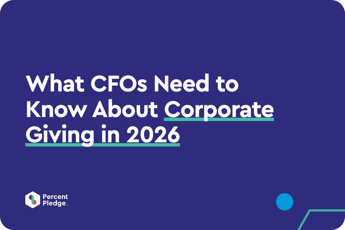 What CFOs Need to Know About Corporate Giving in 2026